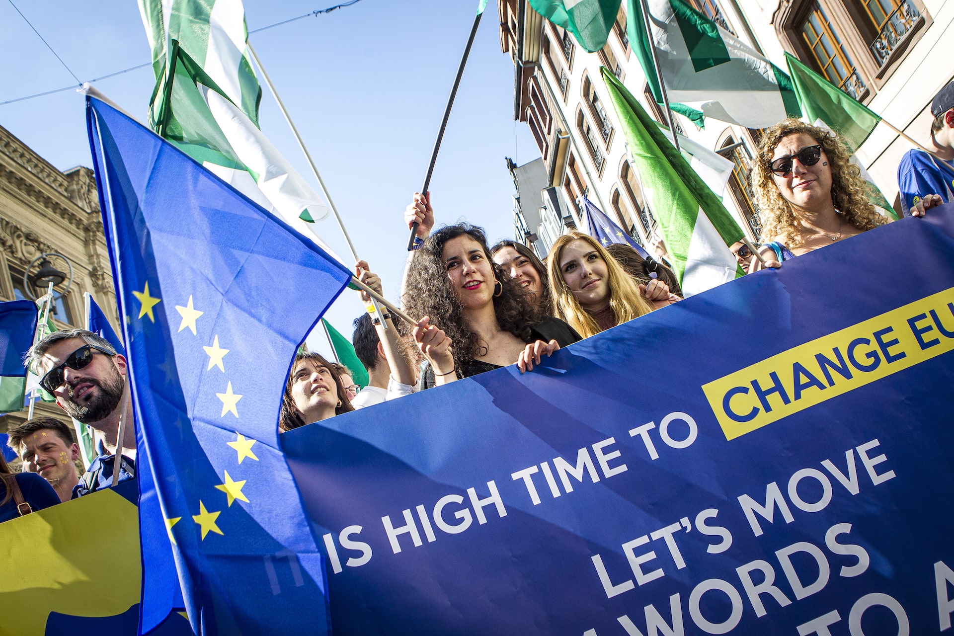 Marche pour l'Europe à Strasbourg